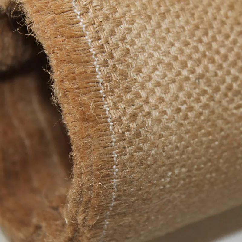 10m long roll high quality roll package pure jute primed canvas with rough texture 754gsm