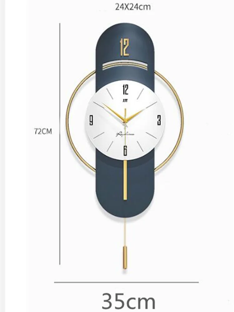 Grande Horloge Murale de Luxe