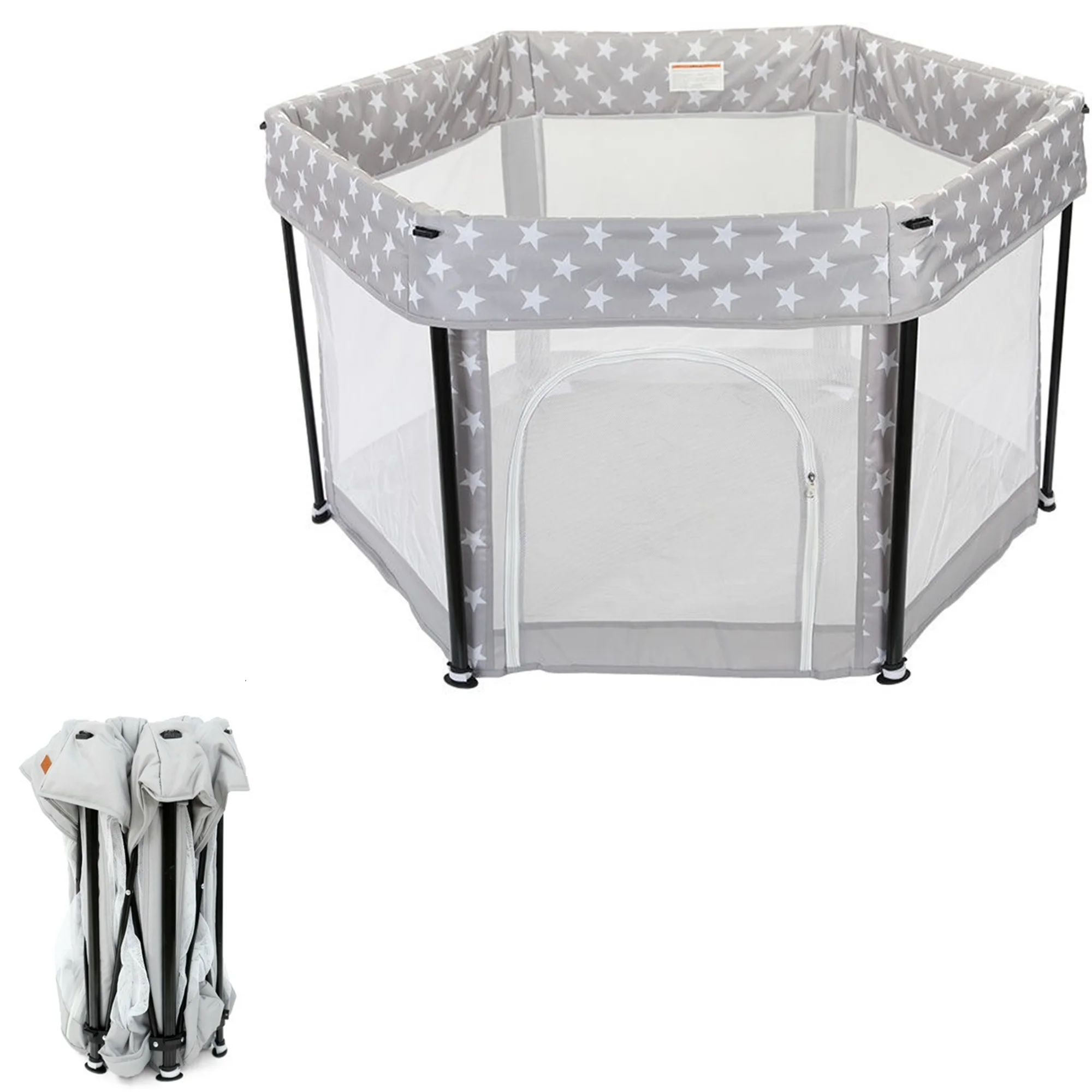 Foldable Baby Playpens Baby Corralitos for Playground Fence Balls Pits Playpen Games Park Indoor Safety Fence