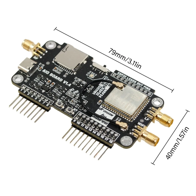 WiFi NRF24 + ESP32 개발 보드 모듈 장치 개발 보드 연구 학습 확장 보드 교체