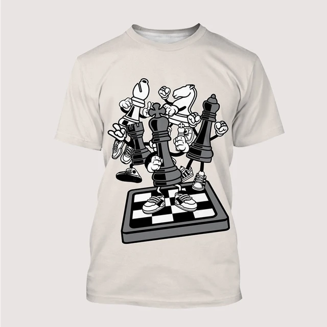 French Defense Bulletin Board Classic T-Shirt Opening Chess Casual Tee  Shirt Tops 100% Cotton Gift Cutting Board Player - AliExpress