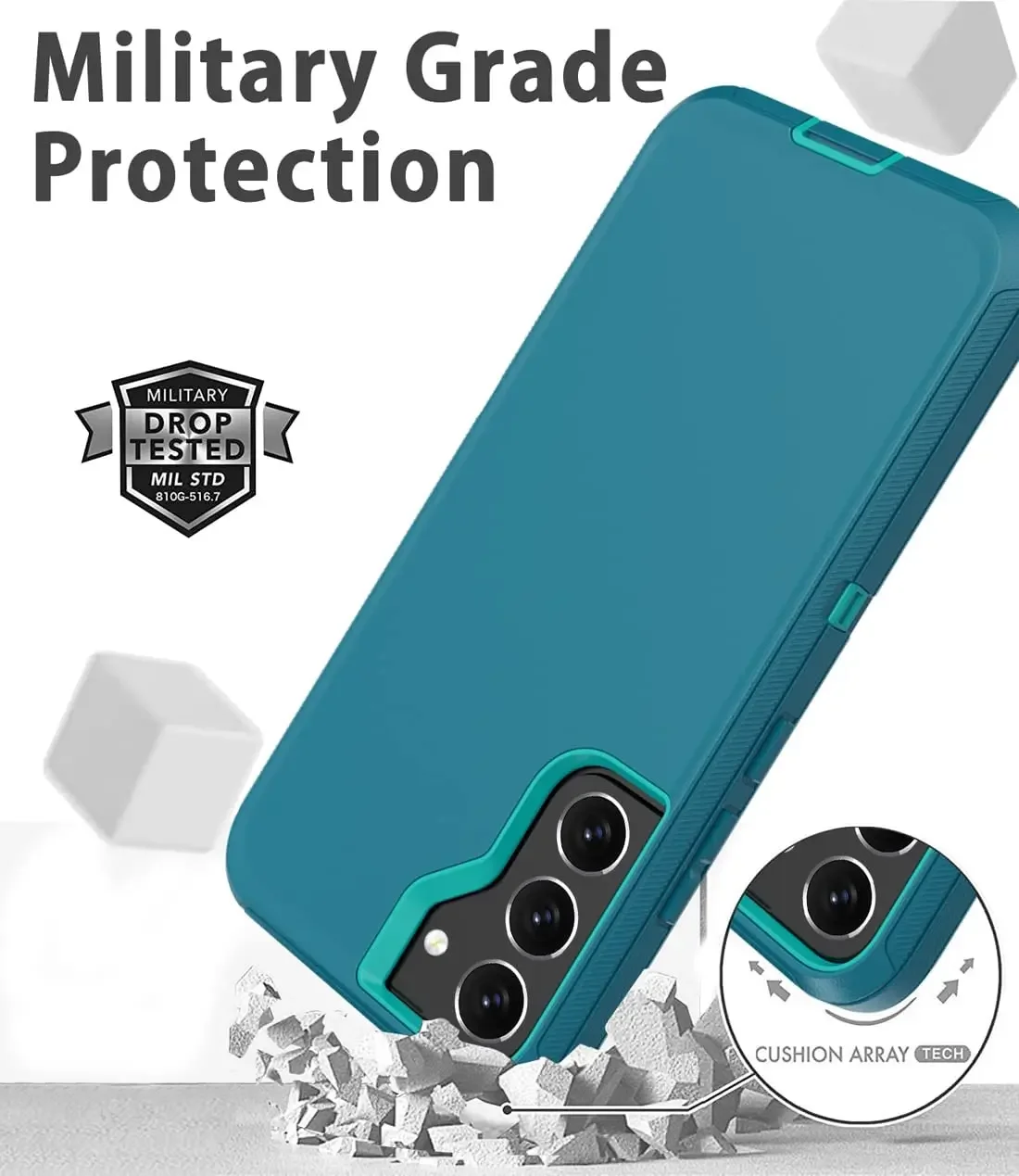 Heavy Duty Dustproof Defender Case - Tough Armor Cover
