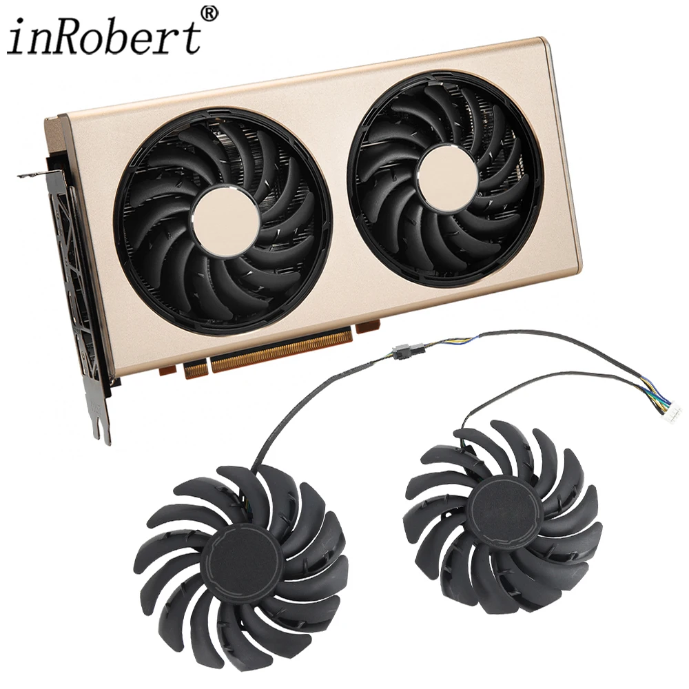 Nuova Ventola Di Raffreddamento Gpu 85Mm 44 Pin 12V 0.40A Per Msi Radeon Rx 5700 Xt Evoke Oc Rx 5700 Xt Gaming X Ventola Grafica