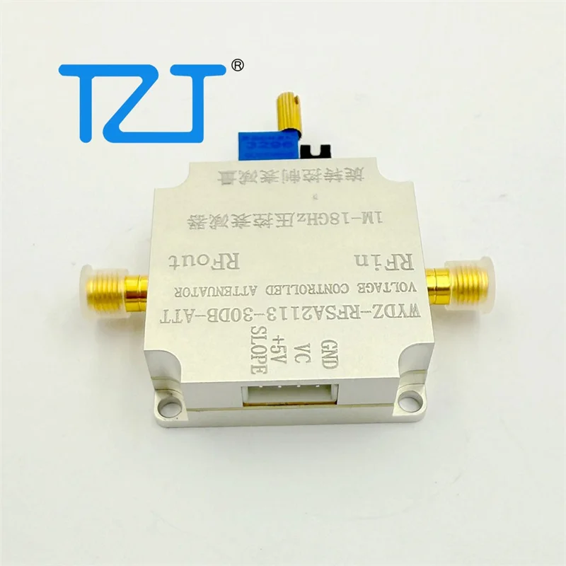 TZT WYDZ-RFSA2113-30DB-ATT 1MHz-8GHz 0-2.5V 전압 제어 RF 감쇠기 모듈(SMA 암 커넥터 포함)