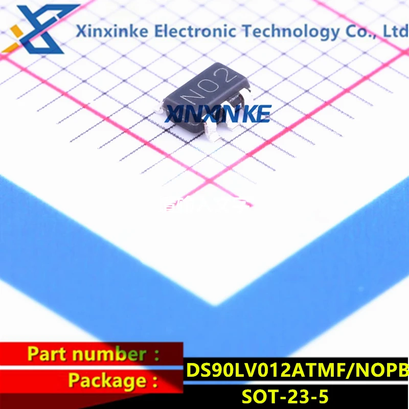 

DS90LV012ATMF/NOPB SOT-23-5 Mark:N02 LVDS Interface IC 3V LVDS SGL CMOS DIFF LINE RECEIVER Brand New Original