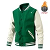 Men Winter Letter Embroidery Baseball Uniform Jacket Coats Men Autumn Street Retro Loose Casual Thickened Jacket Women Loose Top 1