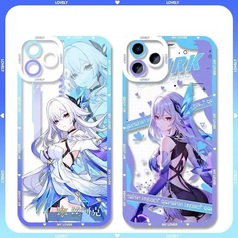 Skirk Character Design Phone Case - Genshin Impact Edition