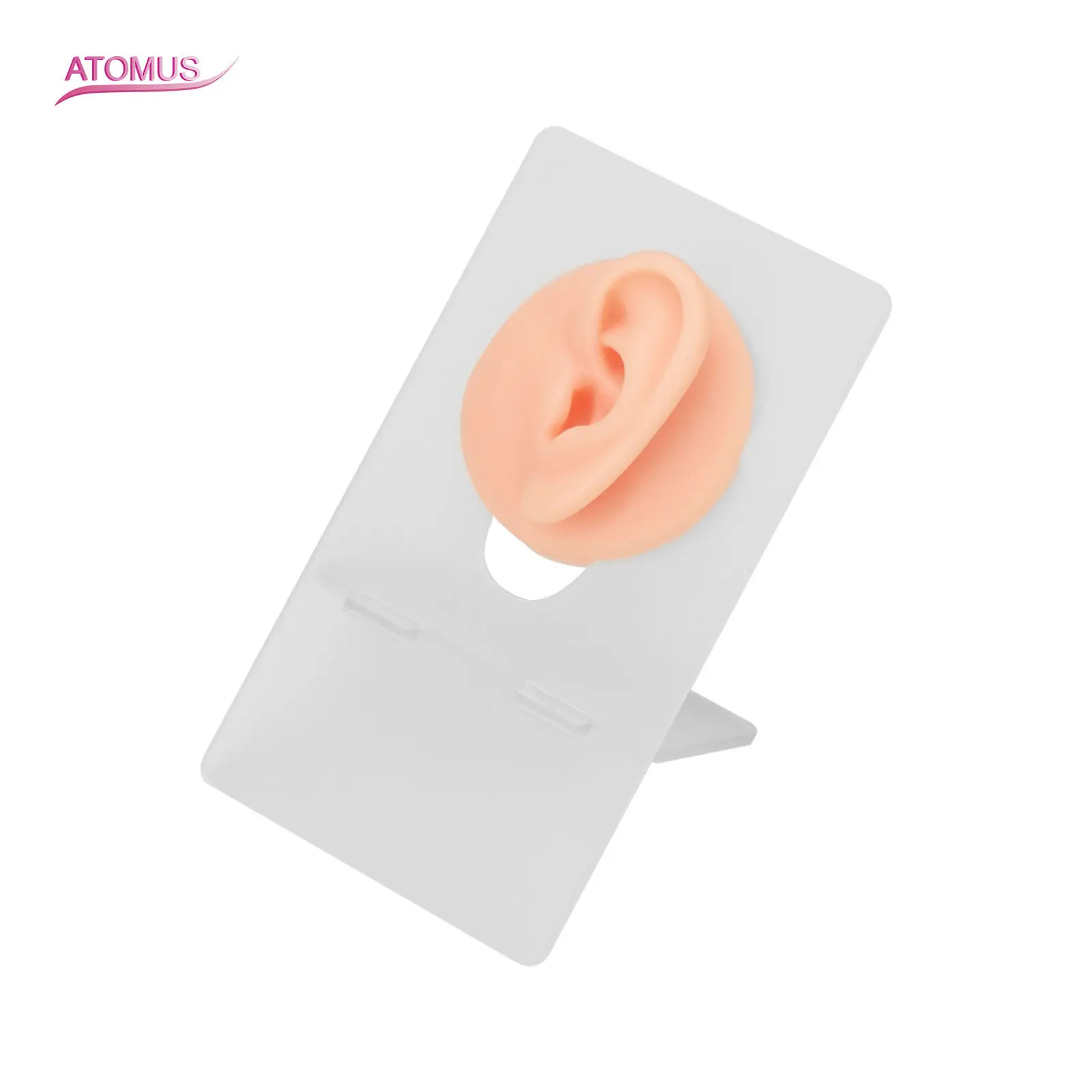 

3D Silicone Permanent Makeup Tool Tattoo Training Practice Fake Skin Blank Ear For Microblading Beginner
