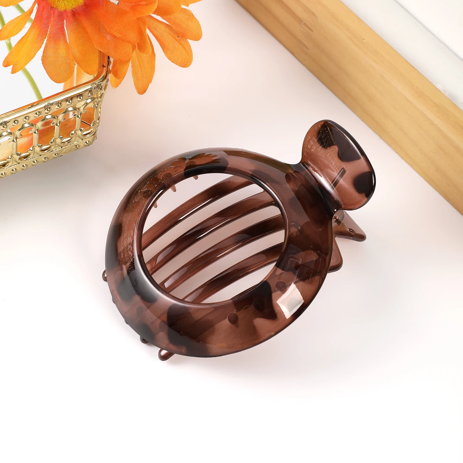 Korean Toothed Non-slip Hair Clip Hair Bun Ladies Elegant Temperament Ponytail Hair Clip Girls Fashion Headwear Accessories