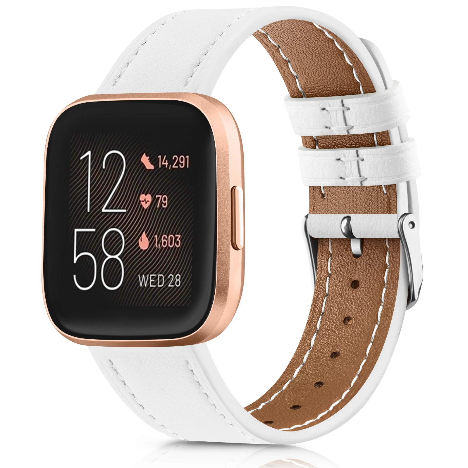 Premium Leather Watch Band - Elegant Sport Bracelet Wristband Replacement