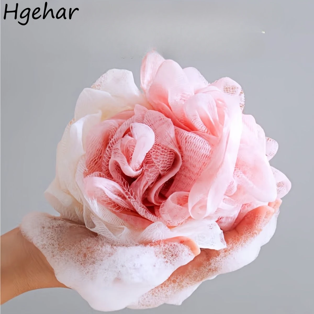 

Мягкие губки для ванны, очиститель для тела с шариком для купания, очиститель тела, чистящая кожу щетка из сетки, удобные аксессуары для ванной комнаты