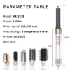 New Portable  Metal Ionic High Speed Hair Dryer 5 in1 Curling Iron Ling Multi Hair Stylers Hairdryer 6