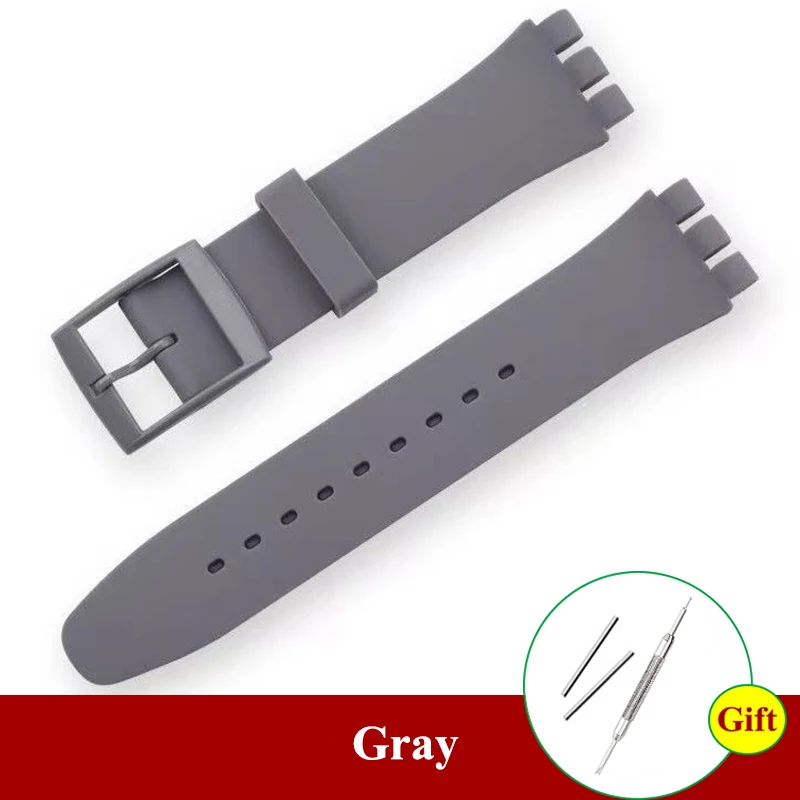 Colorful Soft Silicone Bracelet Watchband Strap Replacement with Tool