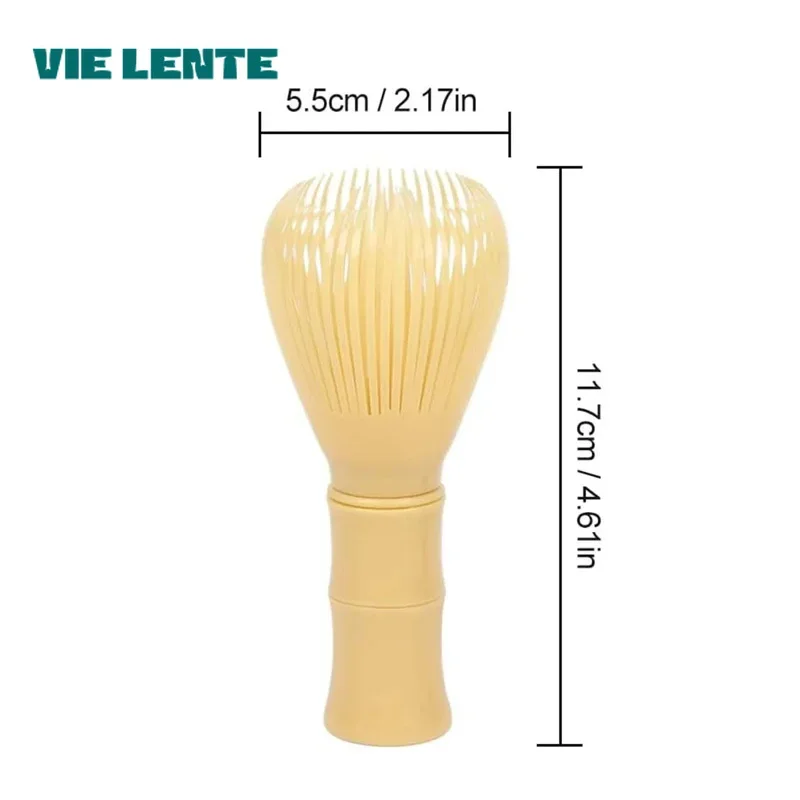 Resin Matcha Whisk Chasen Brush Tools Matcha Green Tea Powder Reusable Powder Whisk Dishwasher Safe Stirrer 1pc