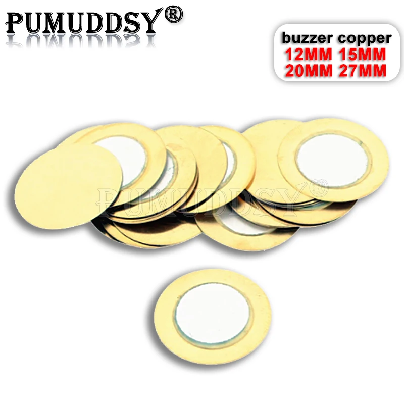 20PCSPiezoElementsBuzzerSounderSensorTriggerDrumDiscCopperPiezoSpeaker12MM15MM20MM27MMPiezoelectric-AliExpress502