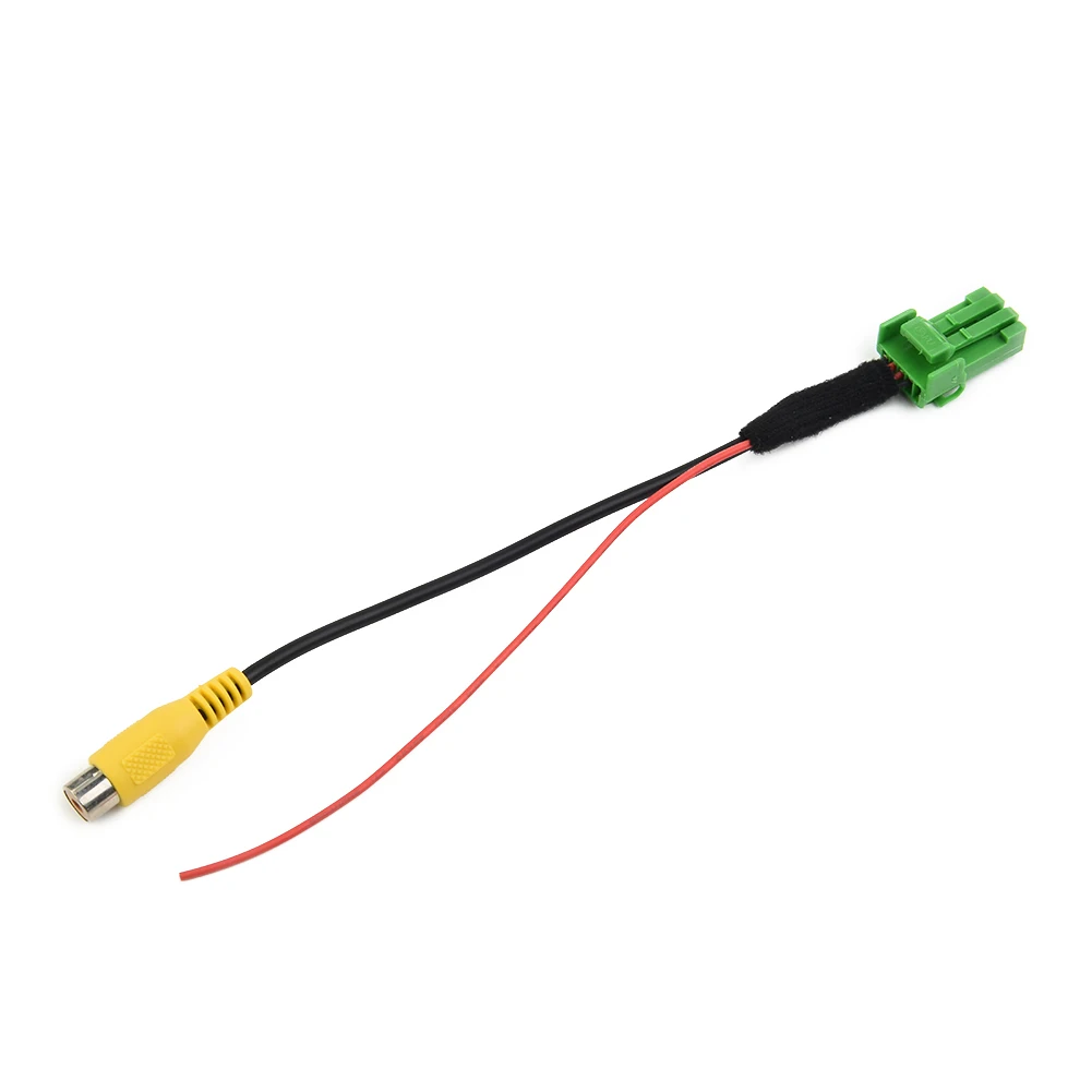 

New Cable Socket Anti-wear Corrosion-resistance Durable RCA Rear View Camera Camera Convert Cable Longlife Plug Play