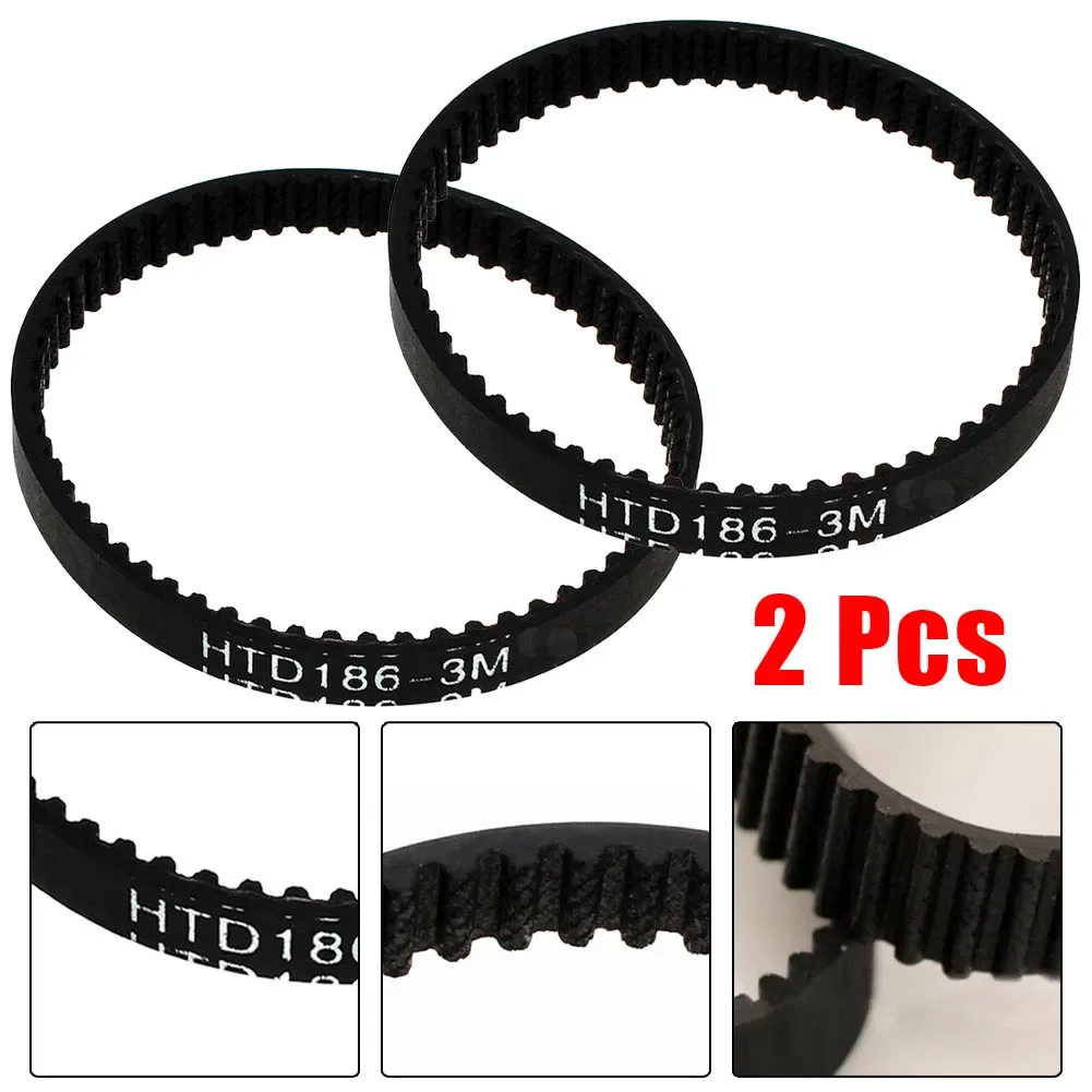 Toothed belt drive 2PCS Toothed Belt Drive For Karcher FC3 FC5 Hard Floor Cleaner X.605-500 Belt Replacement Parts For Karcher FC3 HTD186-3M