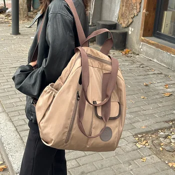 Zaini moda multifunzionali oversize per donna Borsa a tracolla con separazione asciutta e bagnata di grande capacità per sport in viaggio