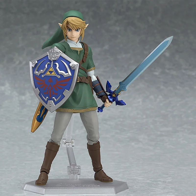 The Legend Of Zelda Action Figure Twilight Princess Zelda Link Deluxe Edition Art Collection Model Ornament Regalo Giocattolo Per Bambini