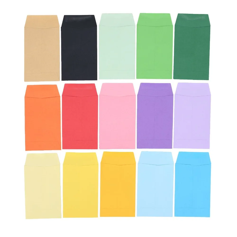 Kraft Paper Envelopes Mailing Envelopes Mini Envelopes Gift Card Envelopes 20pc Small 6x9cm for Cash Coin