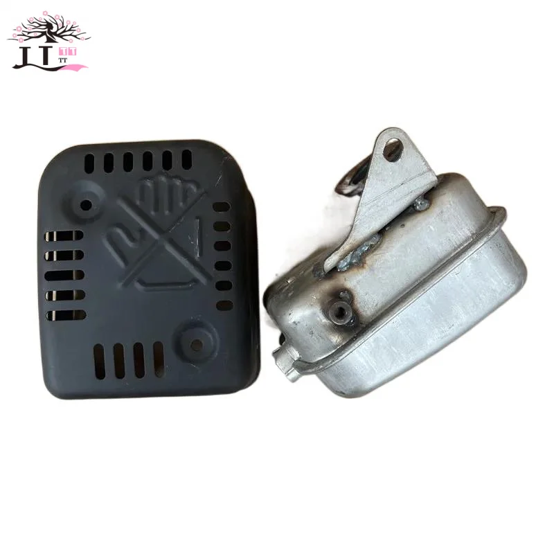 Muffler & Cover  For Robin Subaru EX13 EX17 EX21 Engine motor water pump exhaust silencer replacement TA