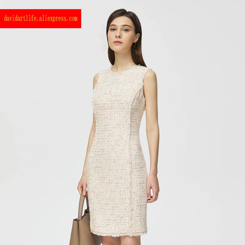 

Women's Fashion Skims Tweed Dresses 23 Spring Summer Ladies Sexy Shirt Office Work Daily Beach Wear Fairy Body Con Desire Dress