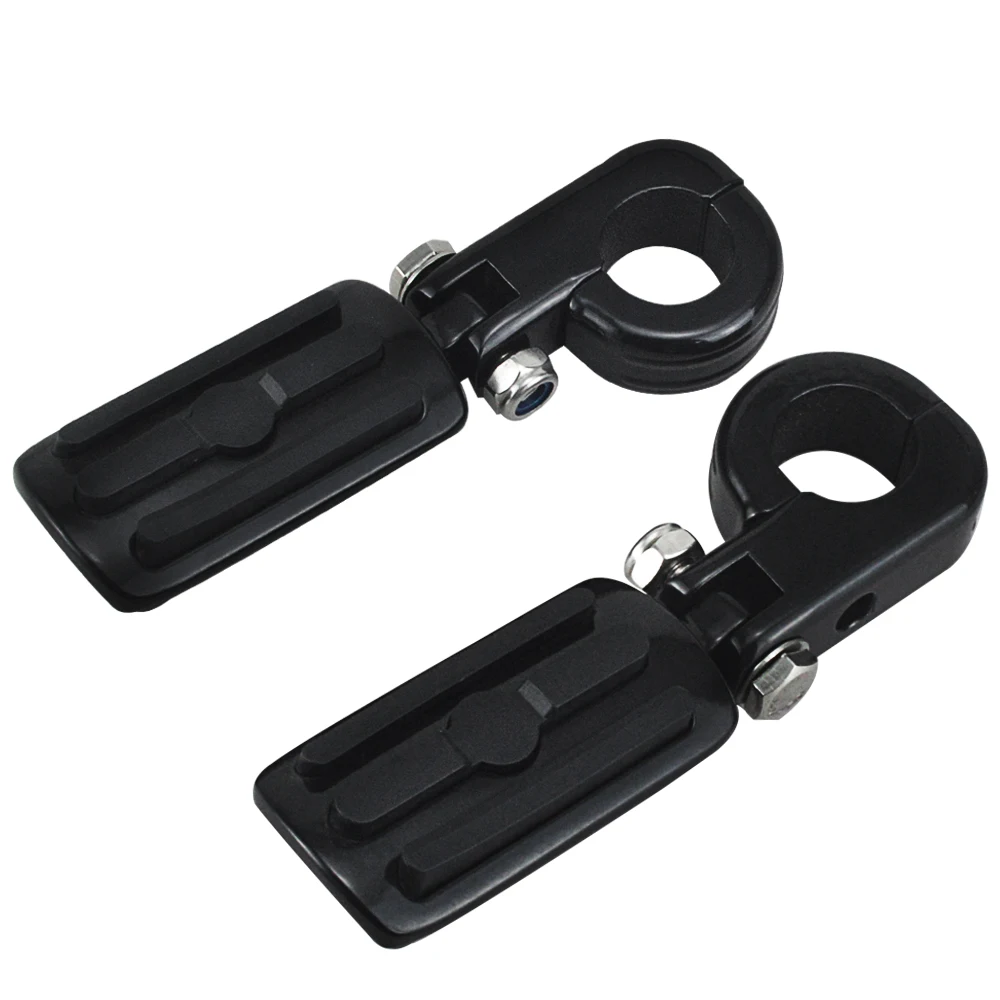 Motorcycle Footrests Highway Foot Pegs Mount Engine Guards For Harley Honda Kawasaki Davidson