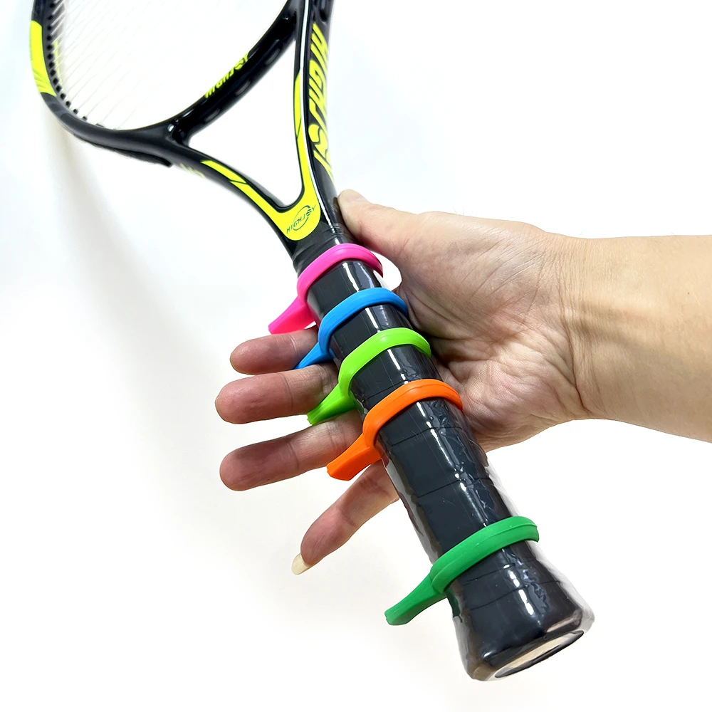 Tennis racket handle isolator posture corrector sports training accessory for improving tennis skills