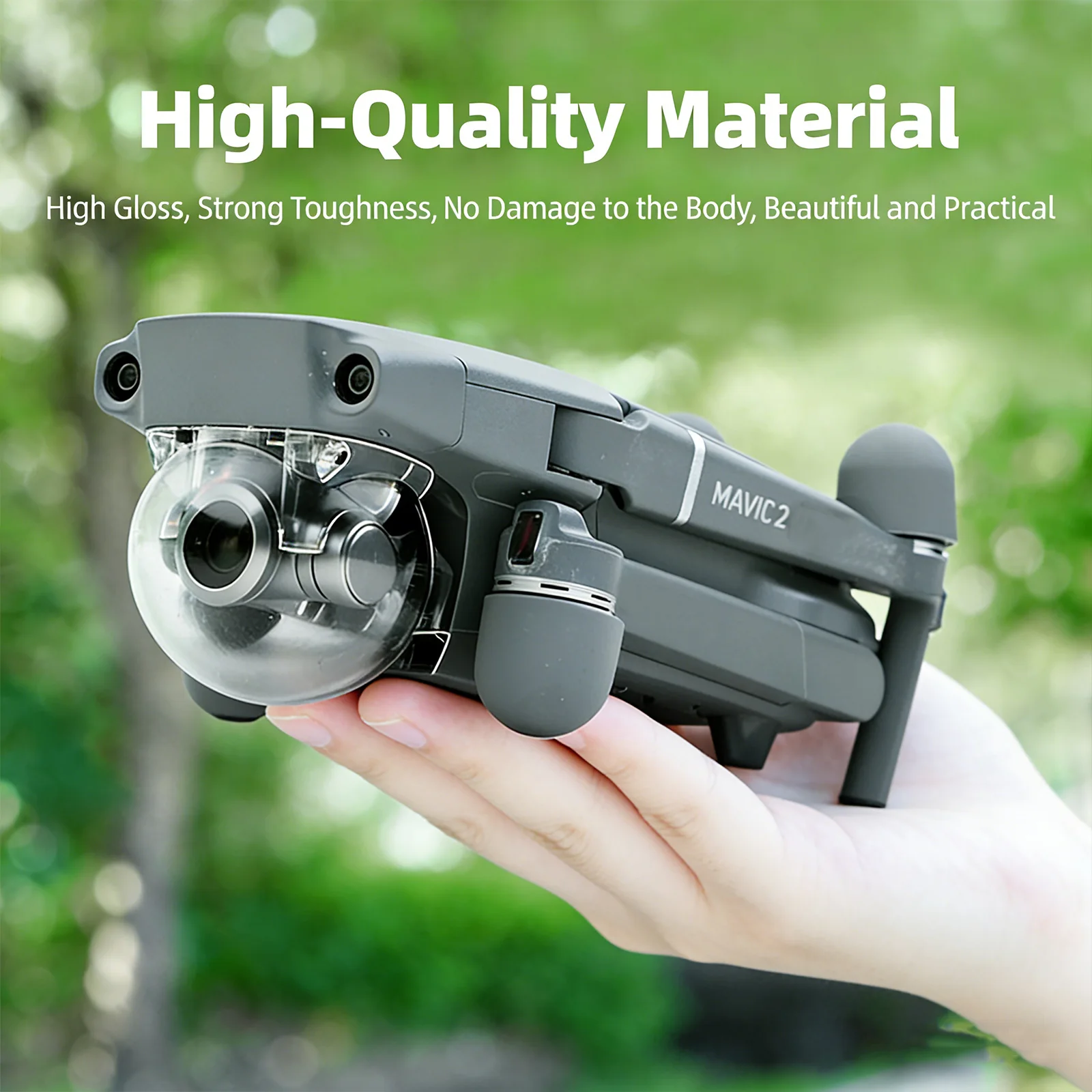 Achetez le capuchon d'objectif pour DJI Mavic 2 Zoom, offrant une protection anti-collision lors du transport.