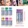 Body Glitter Stick, Singer Music Rave Festival, Rotating Mermaid Face Glitter Stick, Holographic Glitter for Face/Body/Hair/Eye 4