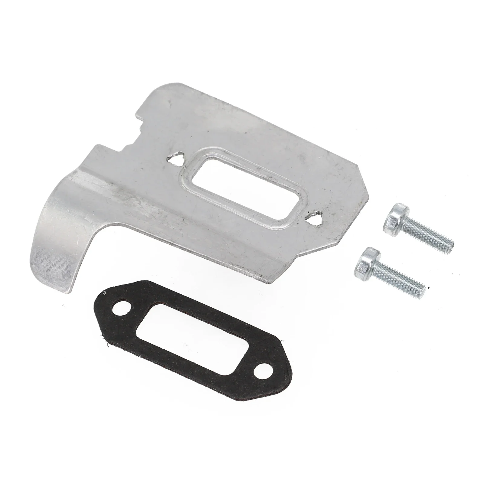 Muffler Cooling Plate Exhaust Gasket Set With Screws For TS410 TS420 Home Garden Yard Outdoor Power Tool Accessories