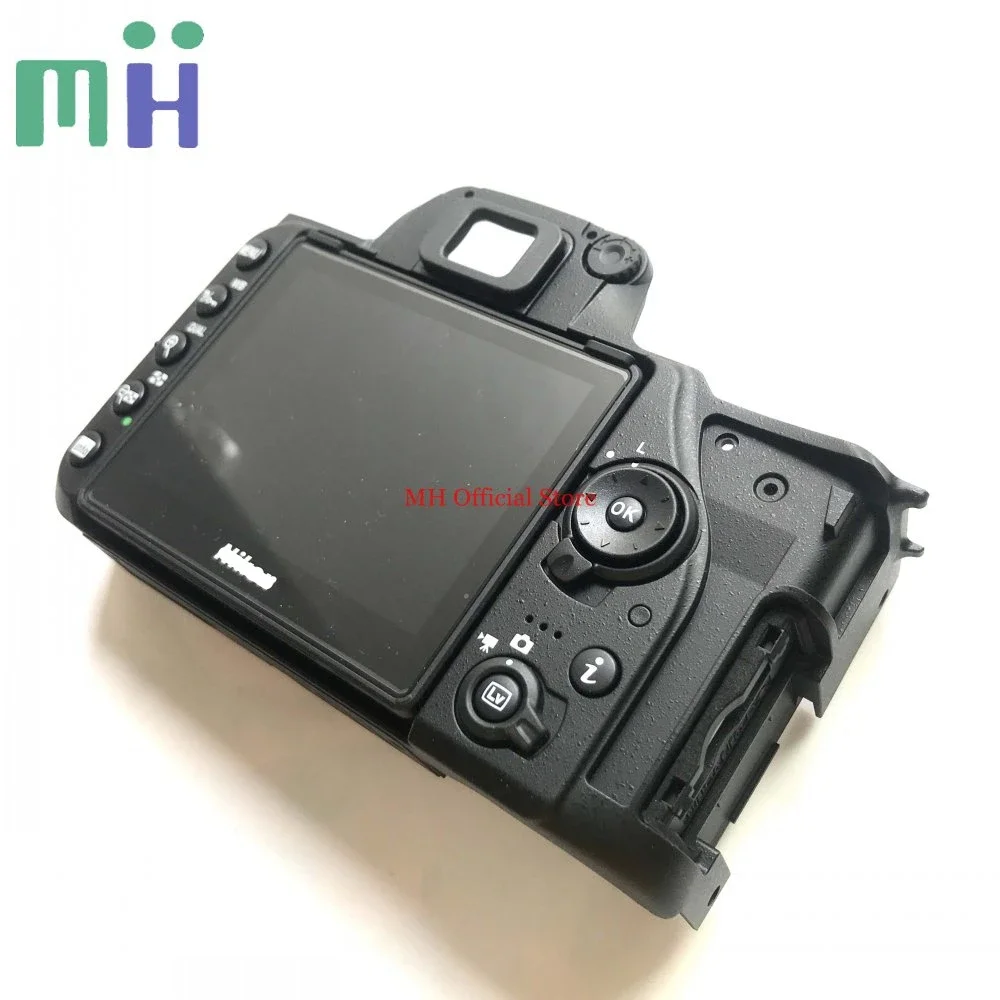 NEW For Nikon D7500 Back Cover Rear Shell Case with LCD Display Screen Window Protector Button Hinge Flex Cable Camera Parts