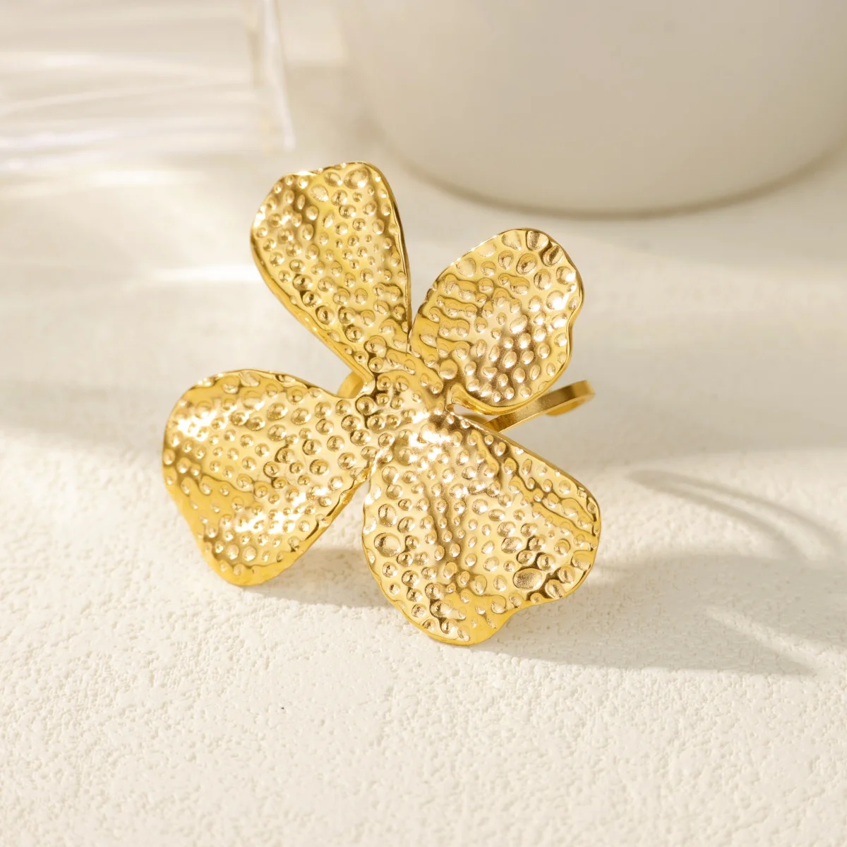 Stainless Steel Jewelry Women Minimalist Stainless Steel Rings