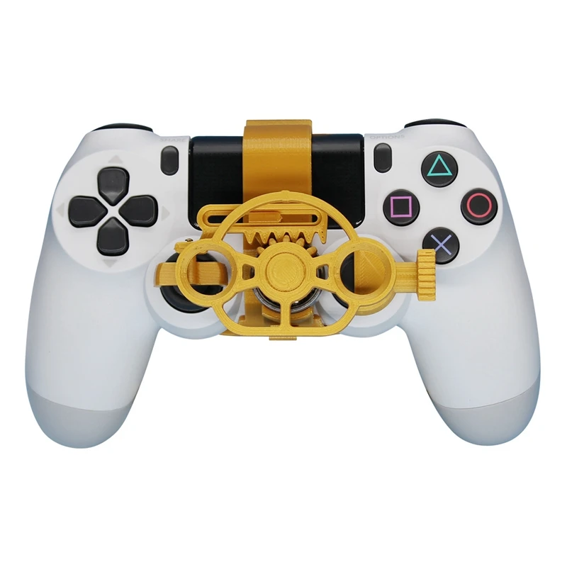 Baay Gaming Racing Wheel Mini Controller Di Gioco Dello Sterzo Per Sony Playstation Ps4 Accessori Stampati In 3D