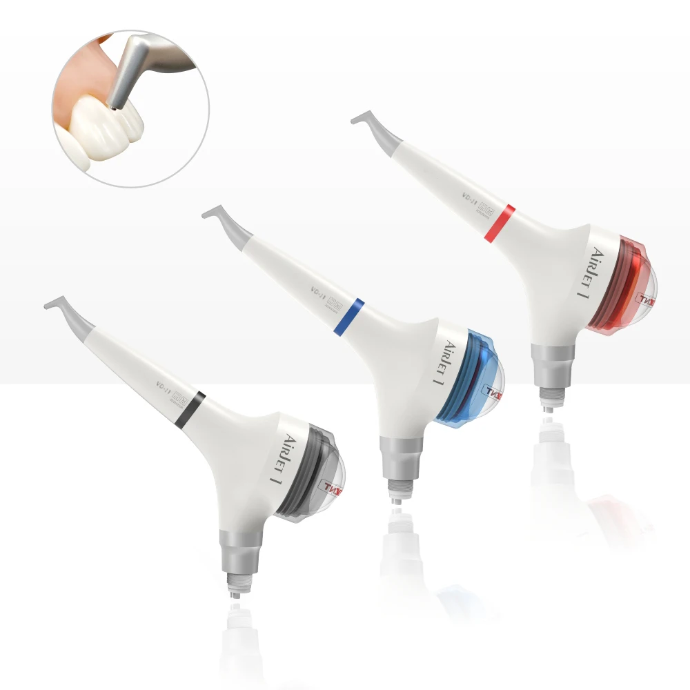 

Dental Air Prophy Unit Teeth Whitening Spray Polisher Jet Air Flow Sandblasting AirJet 1S 4 Hole Teeth Polishing Dentistry Tools