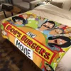 Cartoon Bobs Burgers Anime  Blanket Children's High Quality Flannel Soft and Comfortable Home Travel Blankets 1