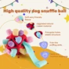 Dog Sniffing Ball Innovative Pet Shaking Training Toys for Pet Training Tooth Cleaning Puppy Chew Relieve Boredom Dog Toy 4