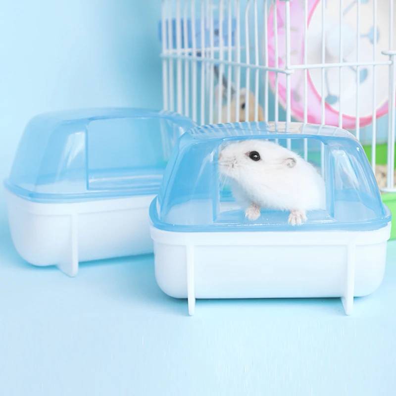 Hamster Litter Box Bath Sand Toilet Pan Small Pet Hamster mice Cage