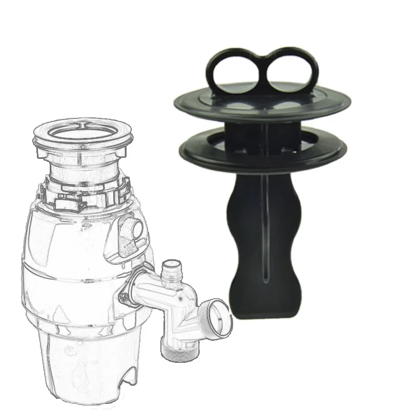 Multi-funcional Plugue de Água de Resíduos Alimentares Disposer Dreno Dispenser Resíduos Processador para Cozinha Moedor de Lixo Acessórios Pcs