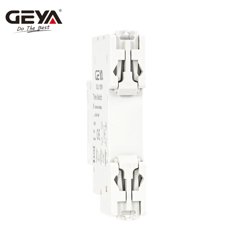 GEYA  SUL180N  Din Rail Mechanical Timer Switch 96 times on/off per Day Time Set Range 15 Mins Timer 220V with LED Indicator 5