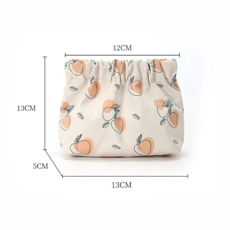 1-10 Stück Damenbinden-Aufbewahrungstasche Tampon-Beutel Kreditkartenhalter Tasche für Servietten Kosmetik Baumwolle Münzbörse Organizer – Detail 12