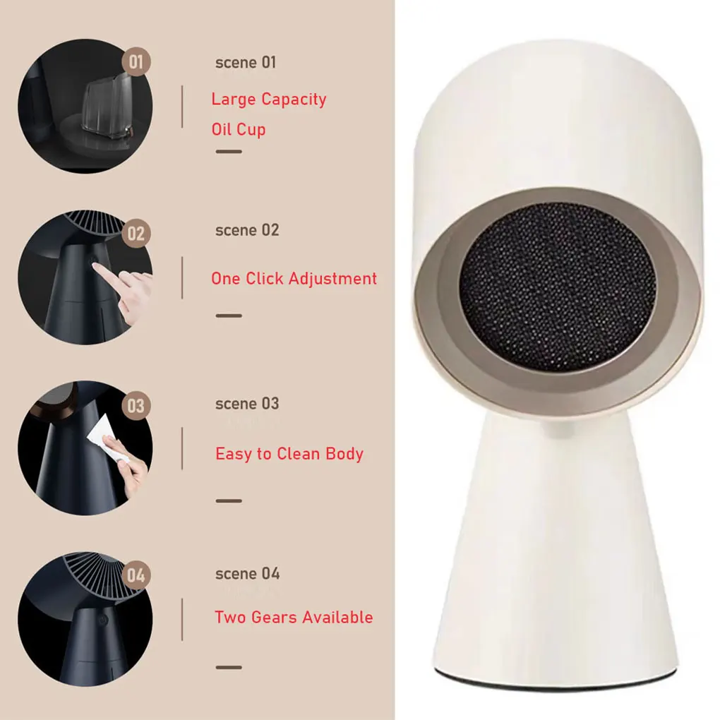 Mini Desktop Cooker Hood Indoor Portable Movable Barbecue Hot Pot Oil Fume Decomposition Purifier Low Noise Strong Suction 5