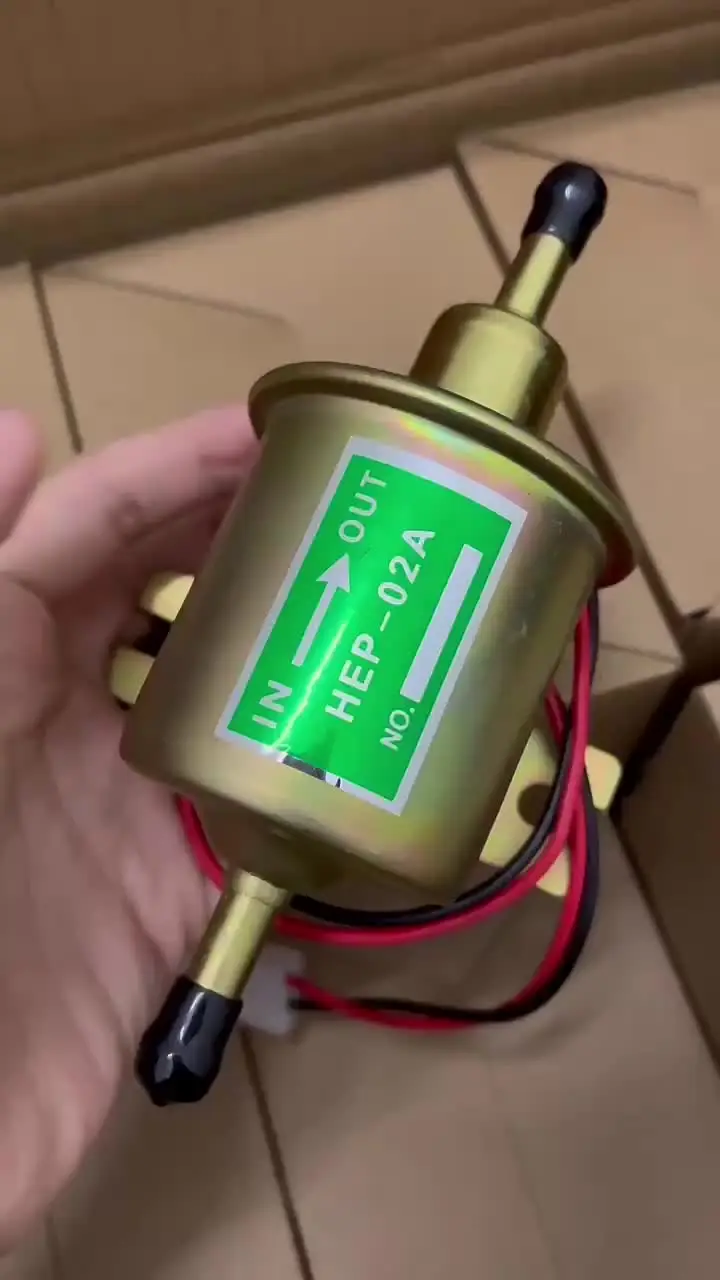 POMPA ELETTRICA BENZINA UNIVERSALE BASSA PRESSIONE CARBURATORE 0,10 bar