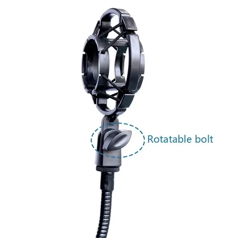 Universal Professional Condenser Microphone Shock Mount Holder Studio Recording Bracket for Mic Clip