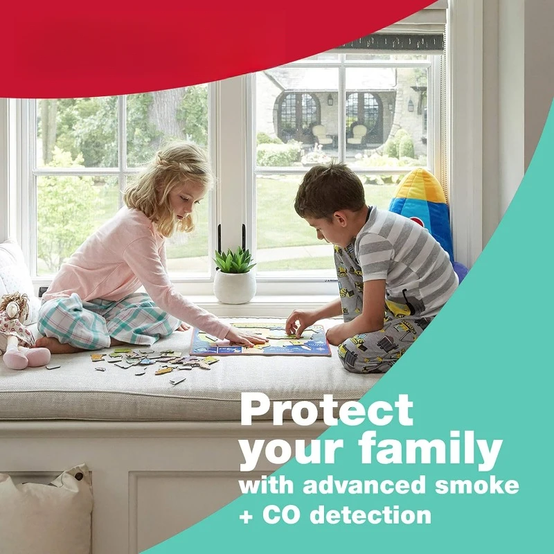 White, Pack of 3,BRK SC9120B-3 Hardwired Smoke and Carbon Monoxide (CO) Detector with Battery Backup 3