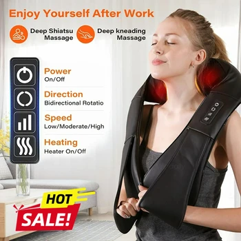 4D Shiatsu Neck Massager