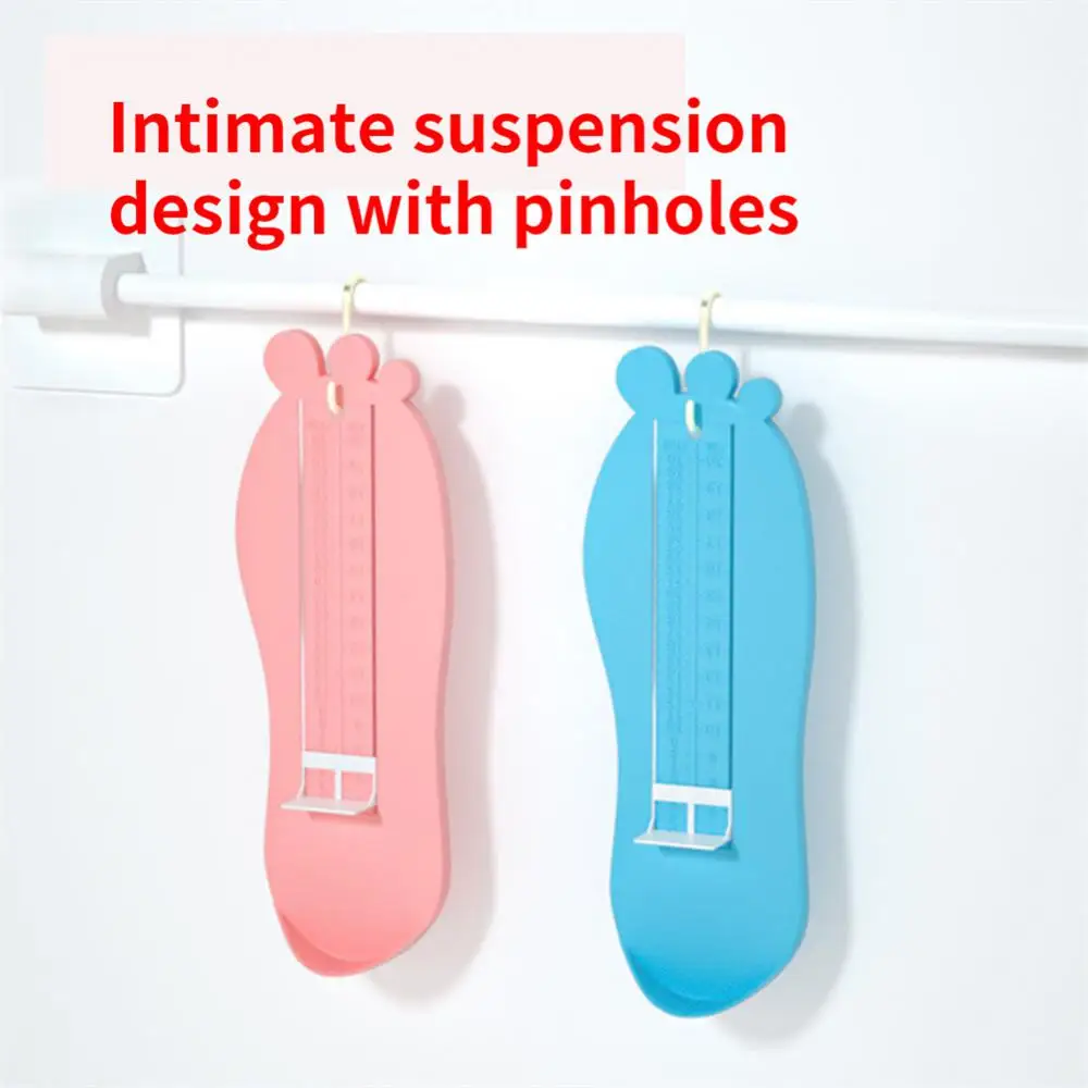 2pcs Kid Infant Foot Measure Gauge Tape Measure Set Shoes Size Ruler