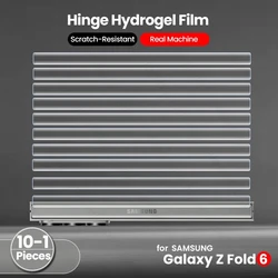 Anti - Scratch Middle Hinge Hydrogel Film Protector | 1 - 10 Pack for 3Pieces (Transparent)