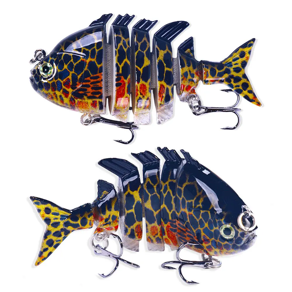 Sinking Wobblers Fishing Lures 8cm-15g 6 Multi Jointed Swimbait Hard Artificial Bait Pike Bass Fishing Lure Crankbait