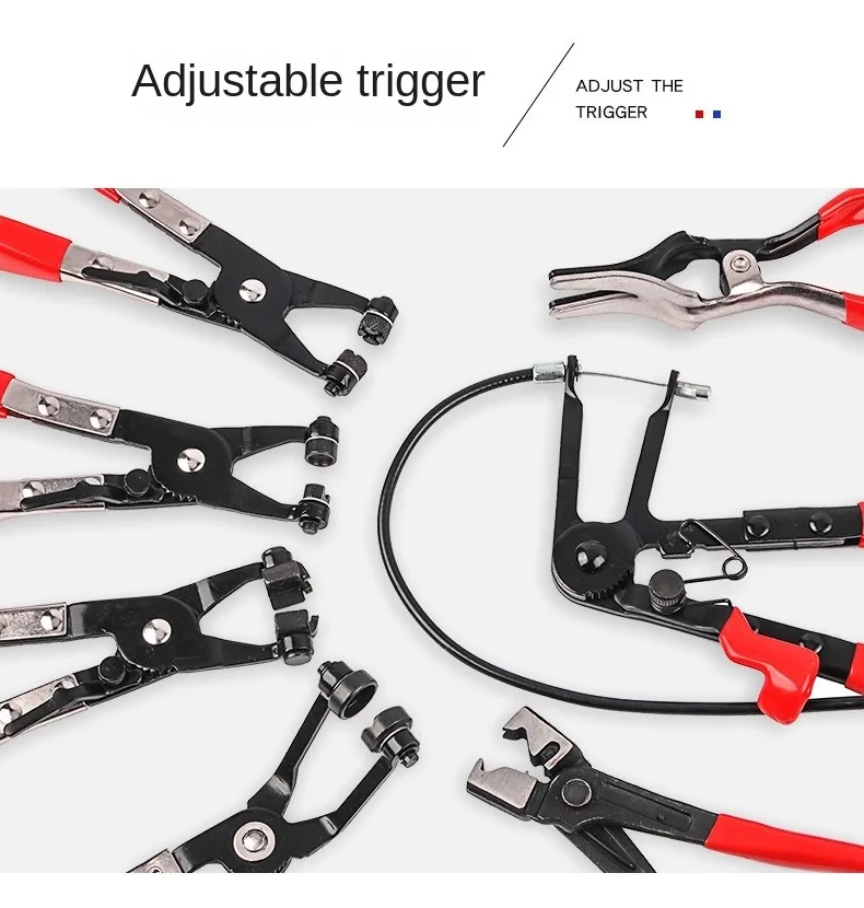 Car water pipe clamp pliers, pipe bundle pliers, clamp special disassembly tool for car water special pliers